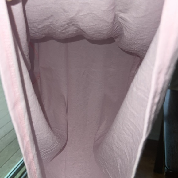 Unisex graphic tee “Trouble in paradise” Embroidered NWOT PINK XL - Picture 6 of 7